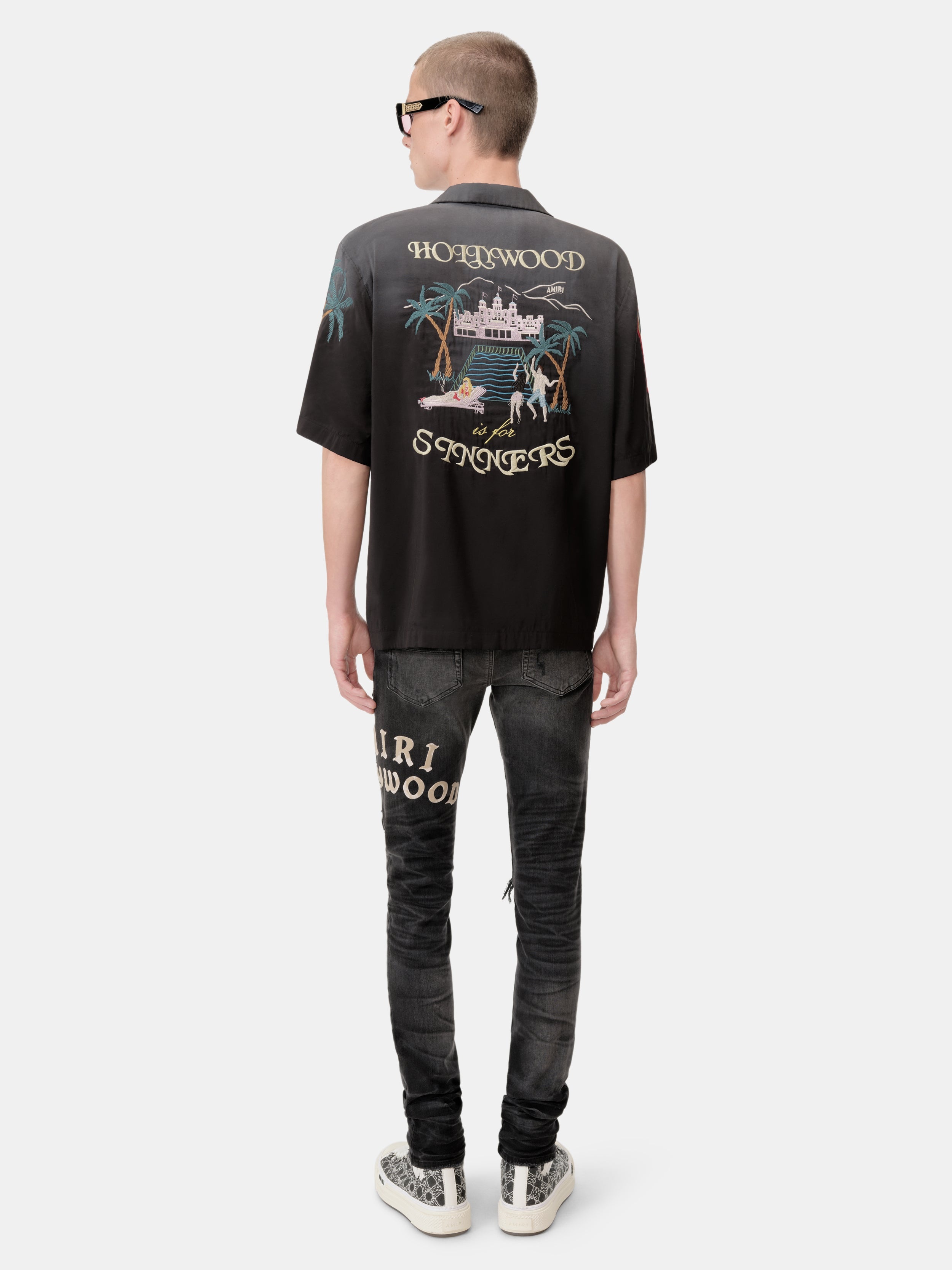 AMIRI HOLLYWOOD REPAIRED JEAN - 2