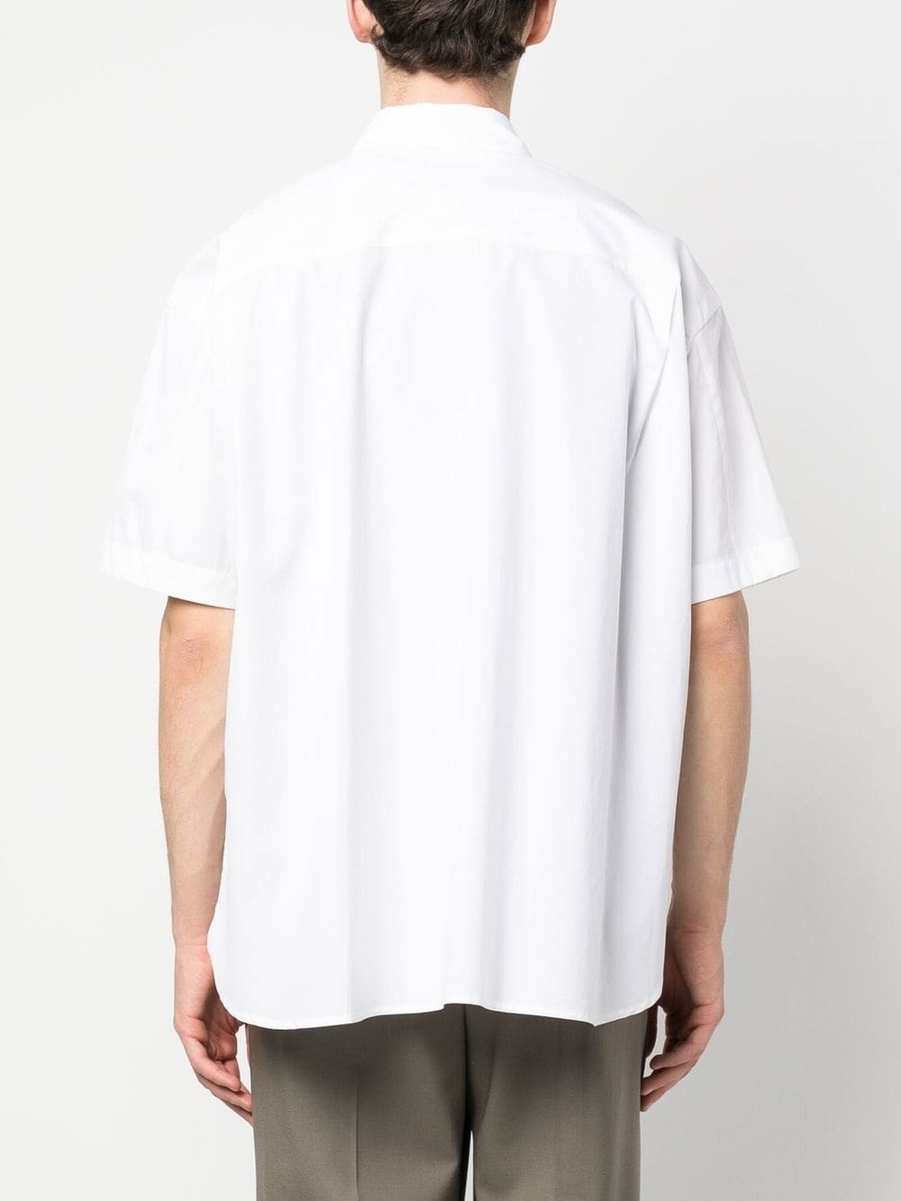 flap-pockets short-sleeved shirt - 4