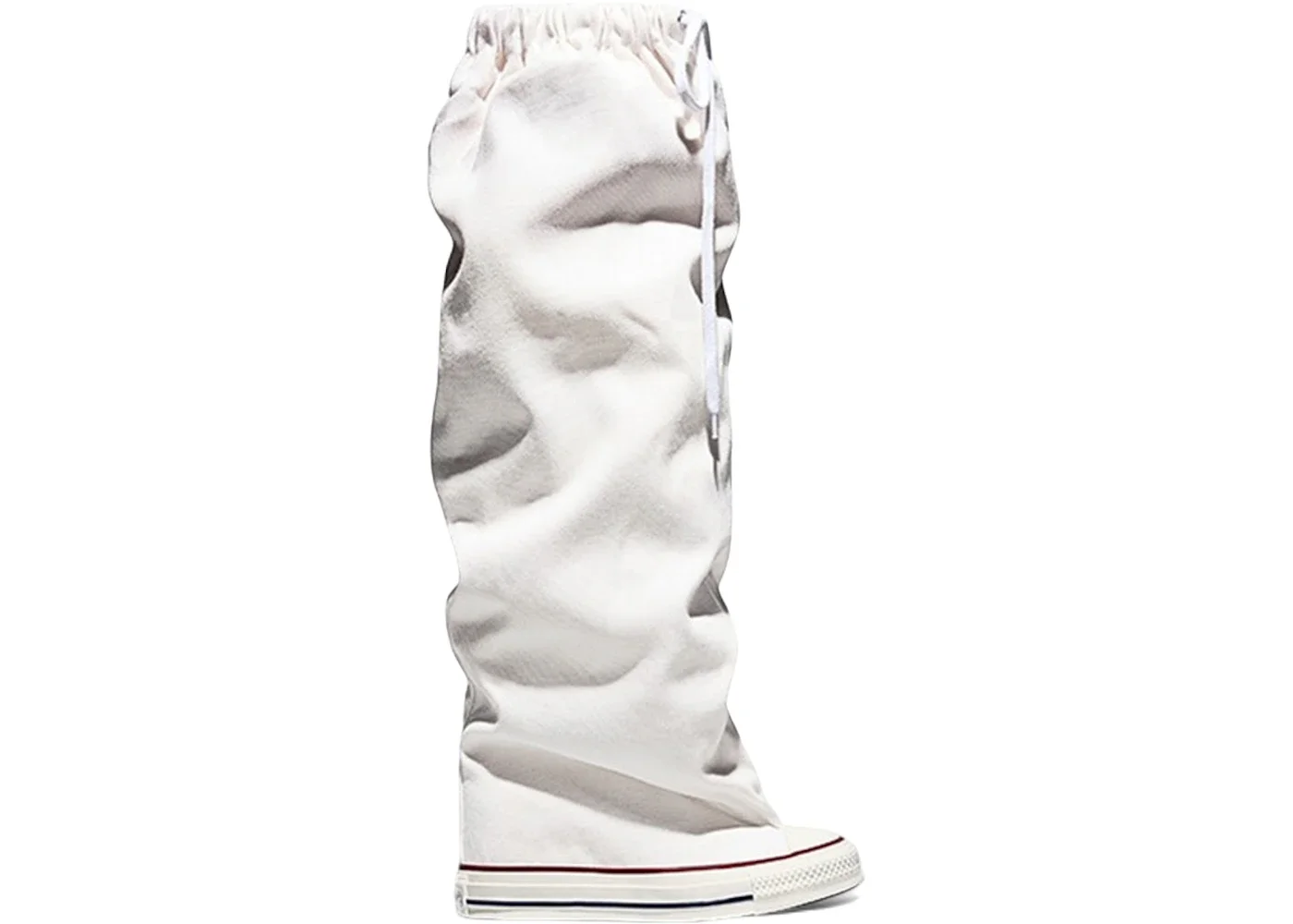 Converse Chuck Taylor All Star XXXHi Slouch Wedge Vaquera White (Women's) - 1