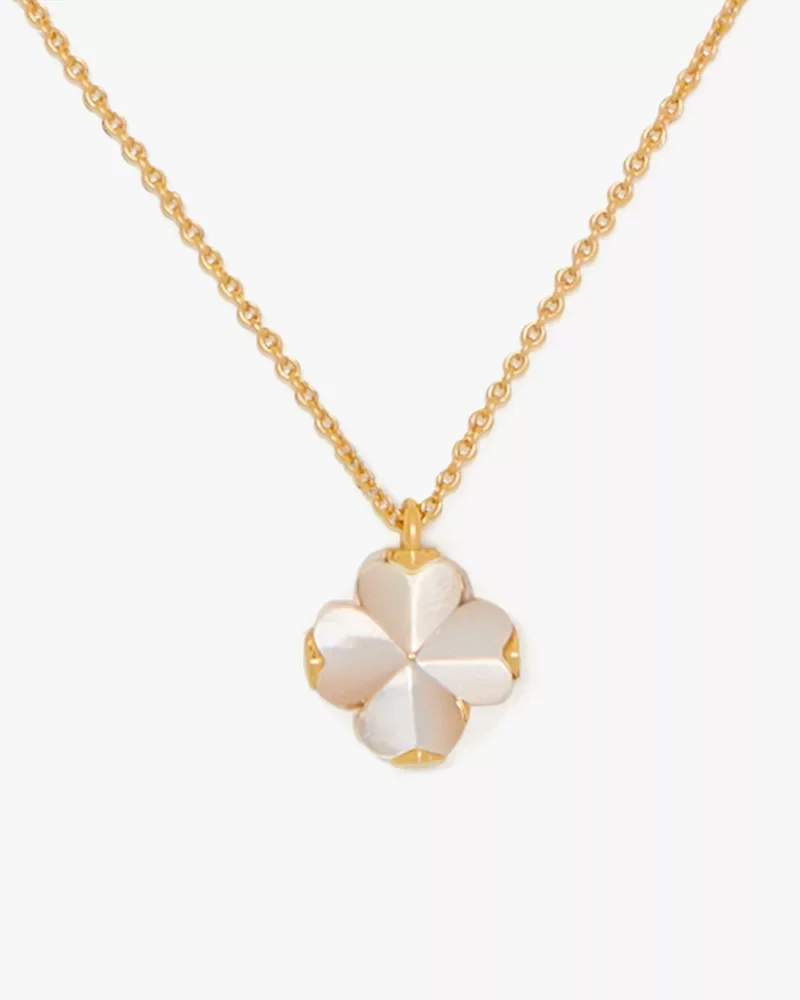 Spade Flower Mini Pendant - 1