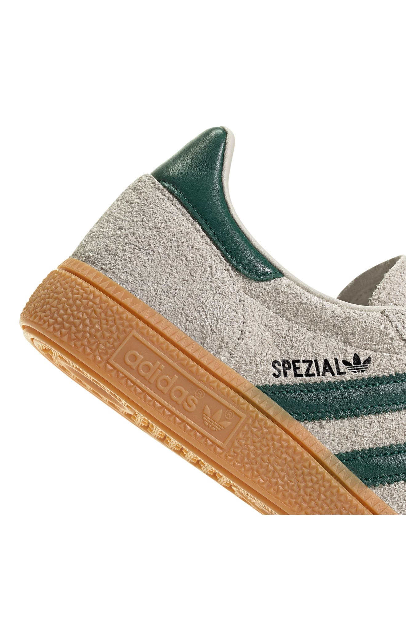 adidas Handball Spezial Sneaker in Alumina/Collegiate Green/Gum at Nordstrom - 9