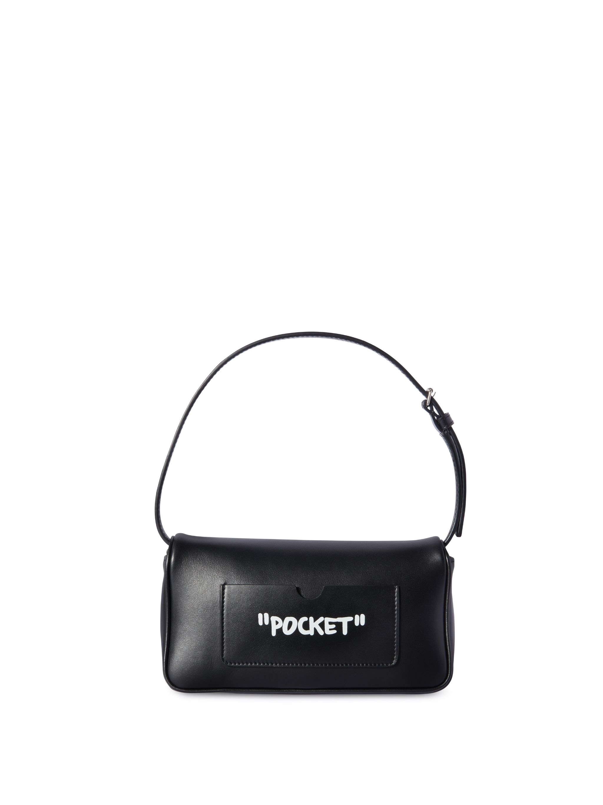 Black Jitney 0.7 Quote Shoulder Bag - 4