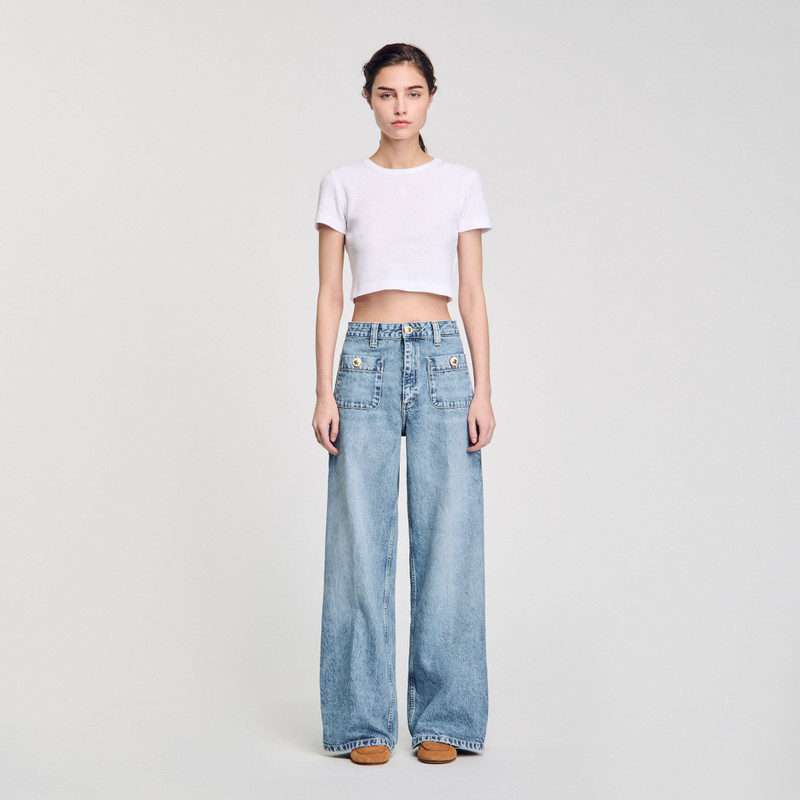 Sandro FADED JEANS outlook