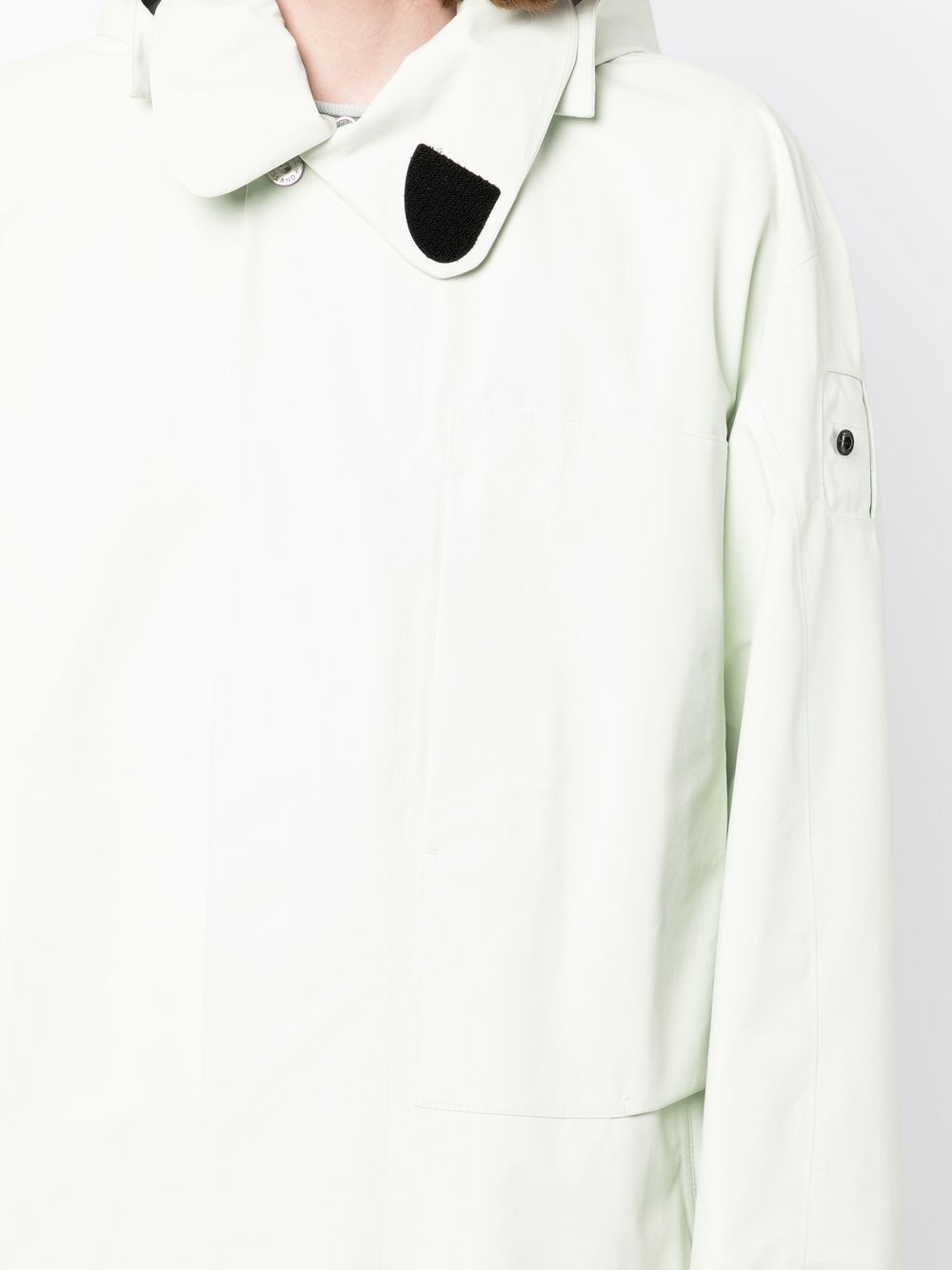 oversized hooded coat - 5