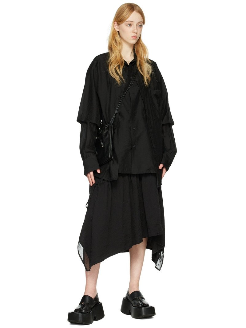 Marsèll Black Zeppo Infradito Sandals outlook