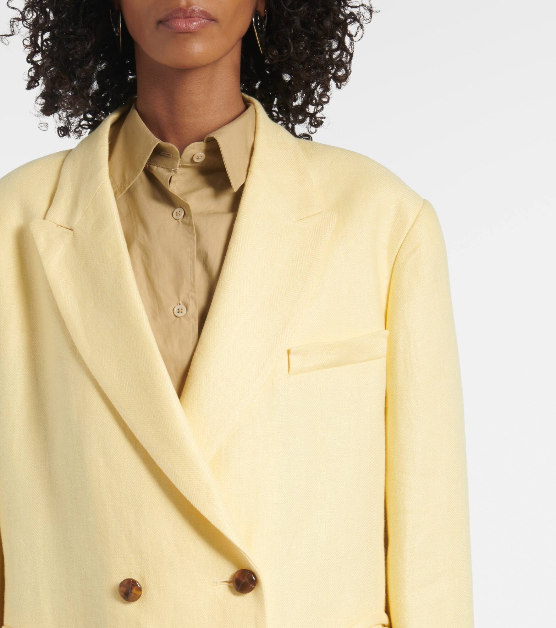 Clarity Nightbreak linen blazer - 4