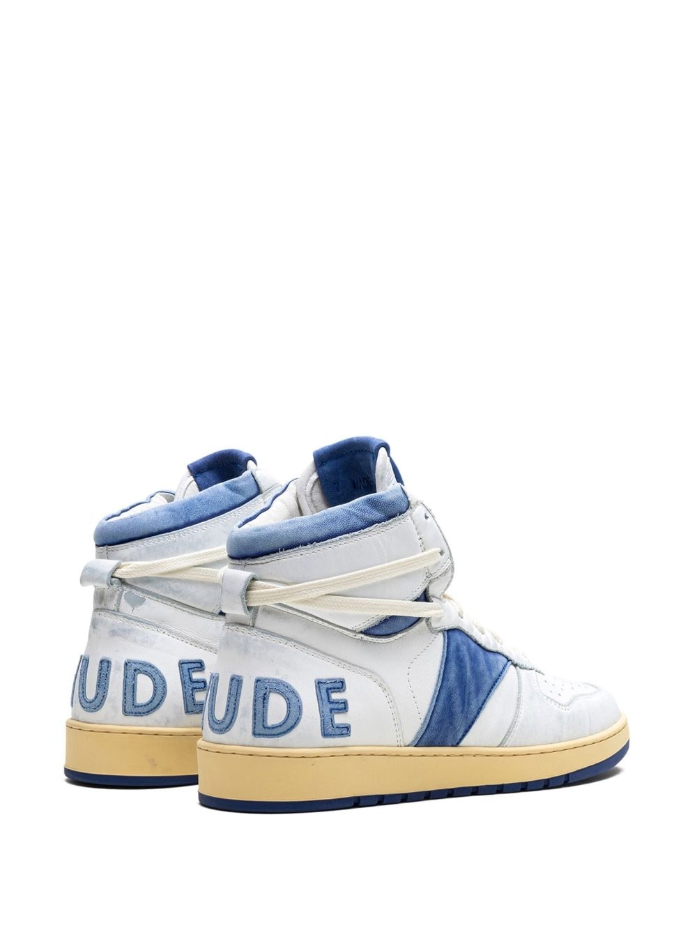 Rhecess "White/Royal Blue" high-top sneakers - 3