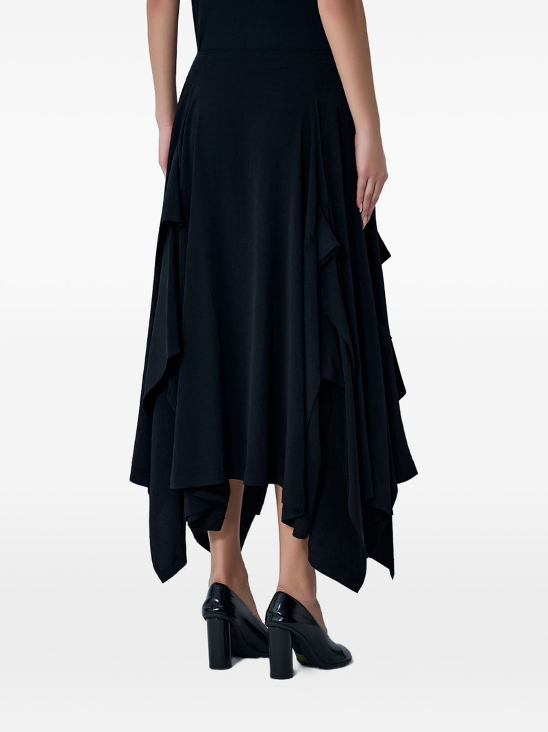 panelled flared midi skirt 3