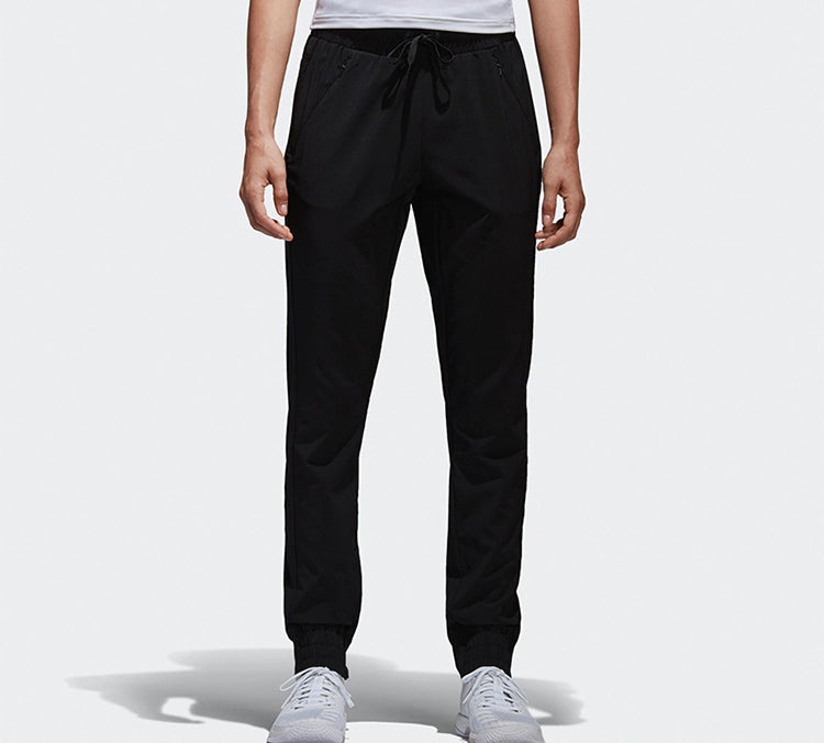 (WMNS) adidas Perf Woven Trousers Black BK2628 - 3