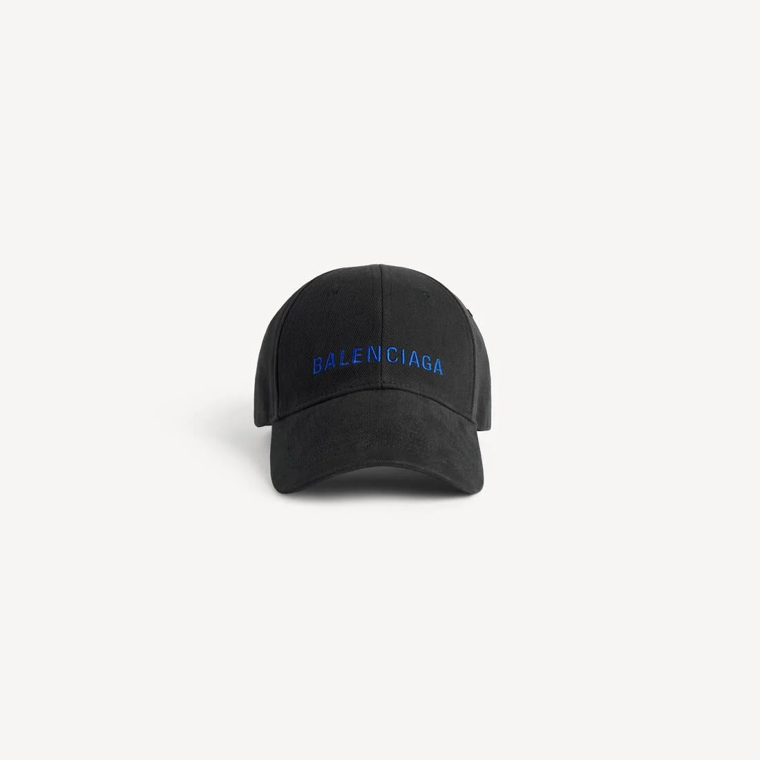 Men's Balenciaga Logo Cap in Black - 1