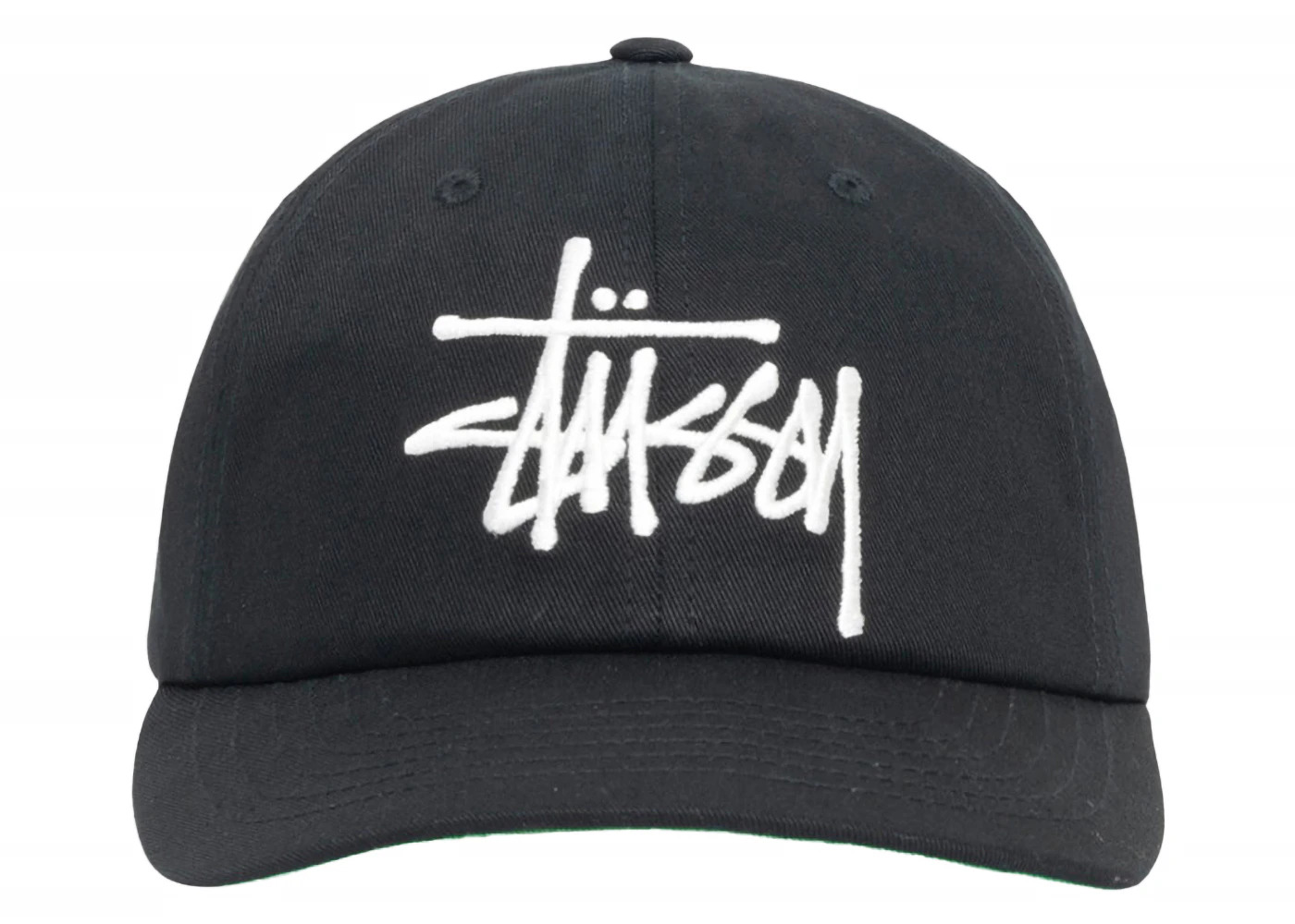 Stussy Low Profile Big Basic Snapback Shadow Black - 2