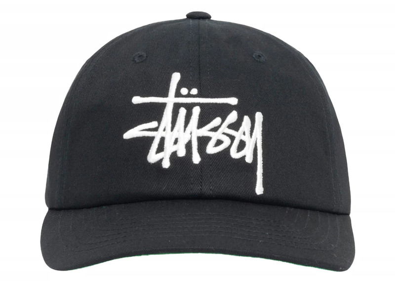 Stüssy Stussy Low Profile Big Basic Snapback Shadow Black outlook