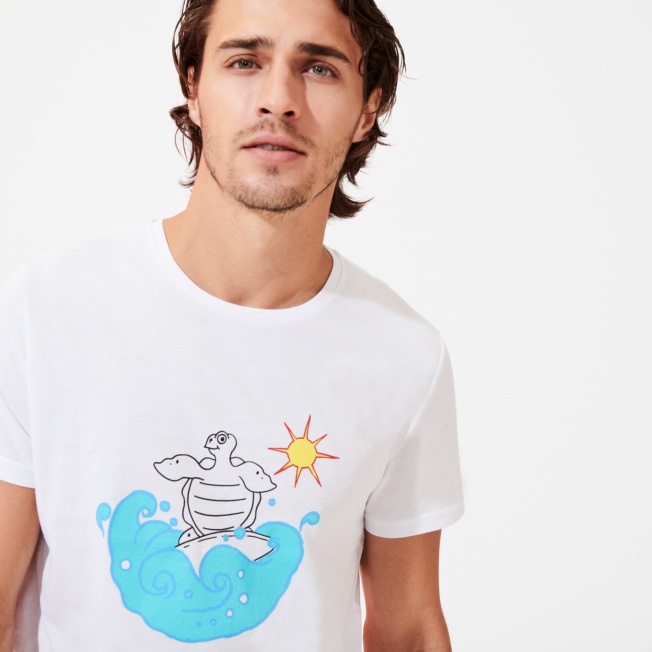 Men Organic Cotton T-shirt Surf - 7