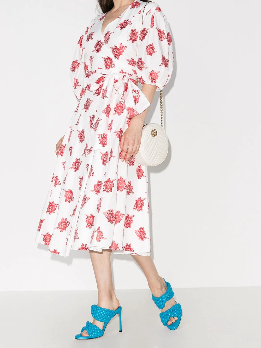 Marguerite floral-print midi dress - 2