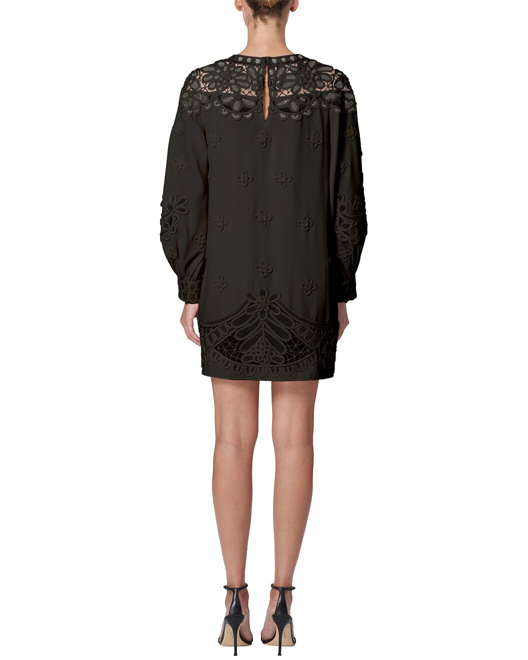 Carolina Herrera Puff Sleeve Mini Dress - 2