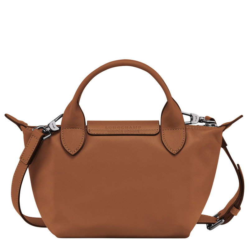 Le Pliage Xtra XS Handbag Cognac - Leather 4