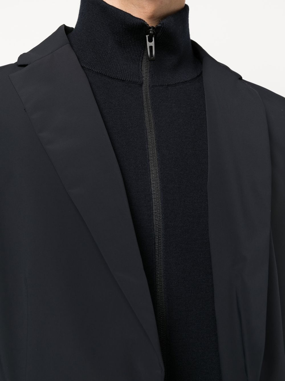 single-breasted blazer - 5