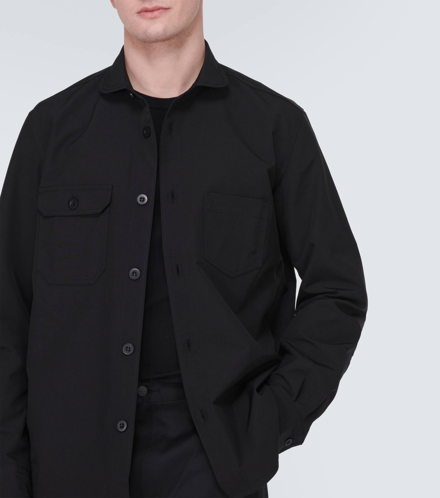 Paneled technical shirt - 5