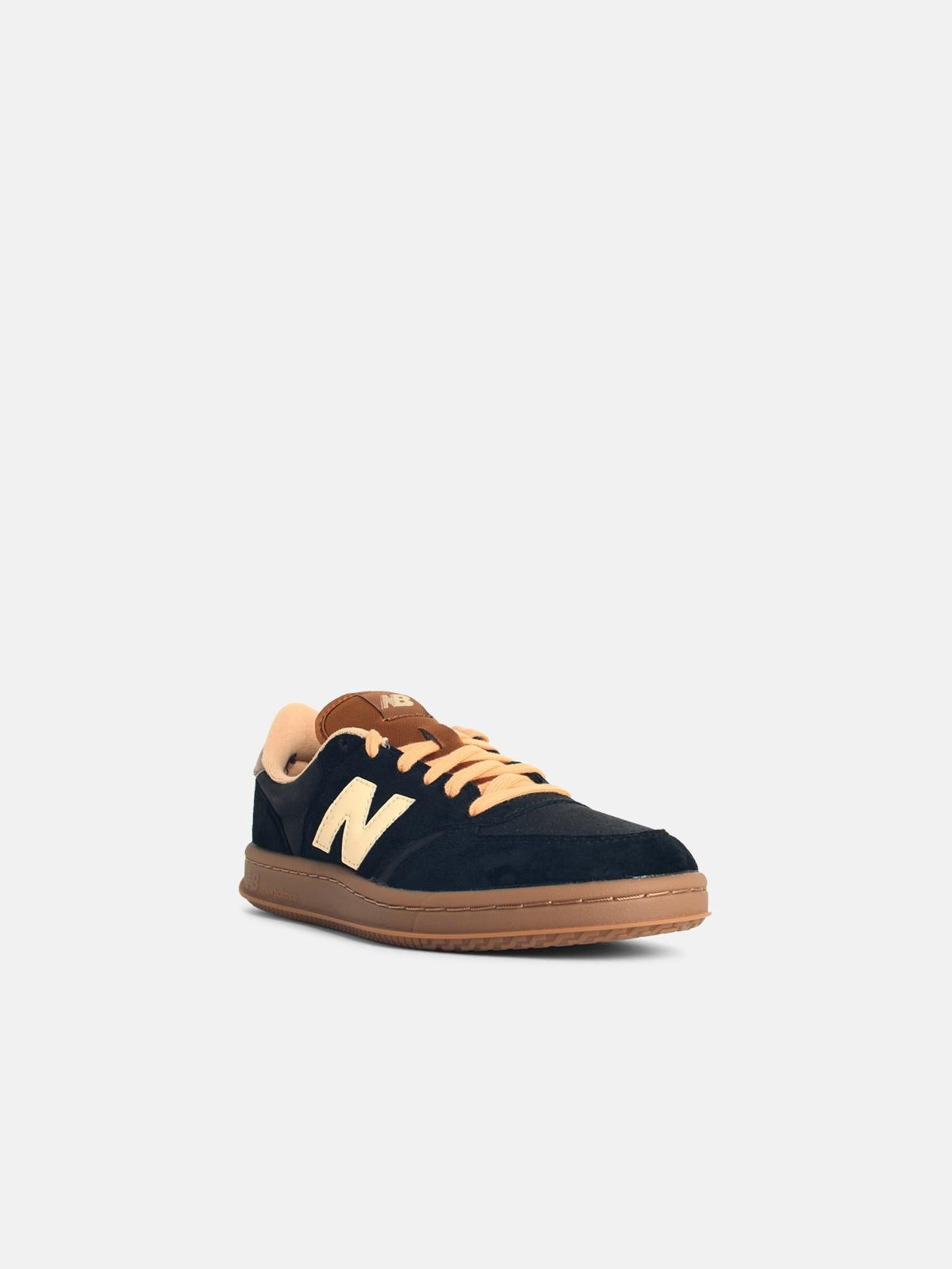 'T500' BLACK SUEDE SNEAKERS - 2