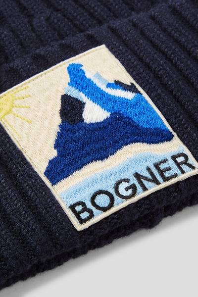 BOGNER Bony Knitted hat in Navy blue outlook