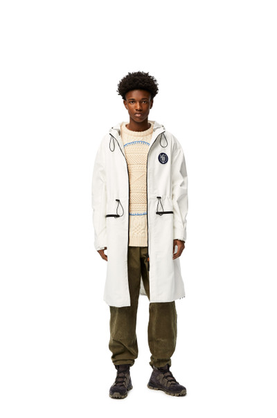 Loewe Long parka in polyamide outlook