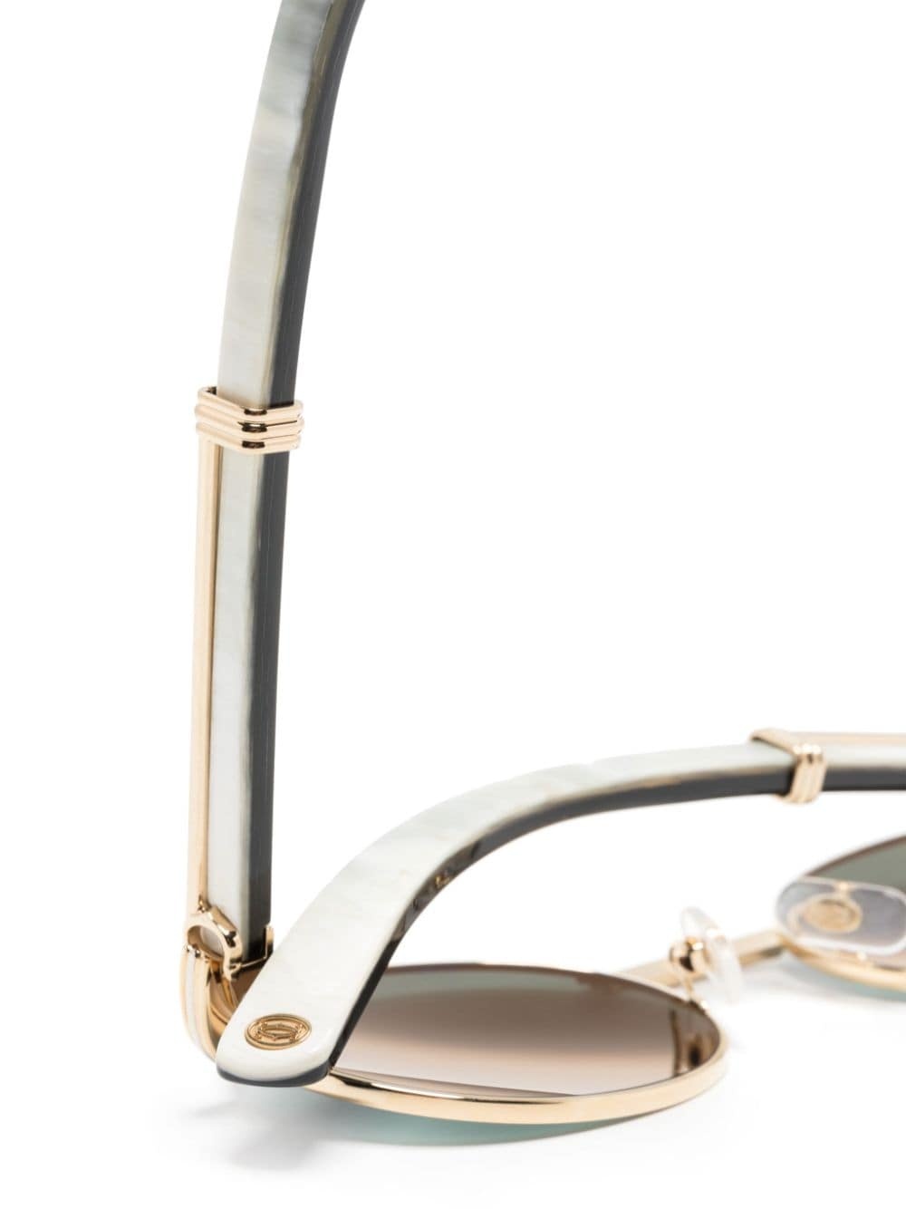 PremiÃ¨re de Cartier oval-frame sunglasses - 3