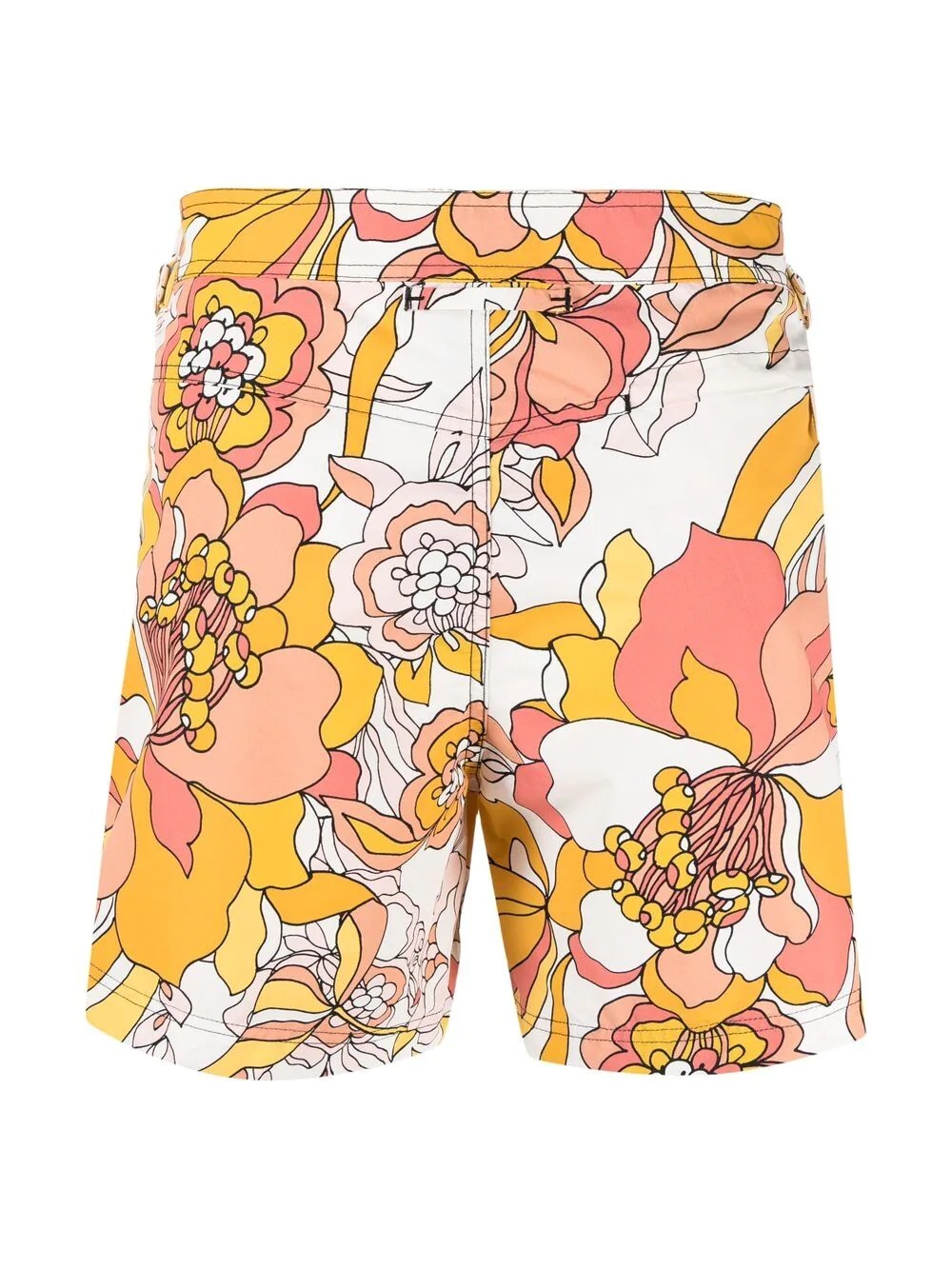 floral-print swim shorts - 2