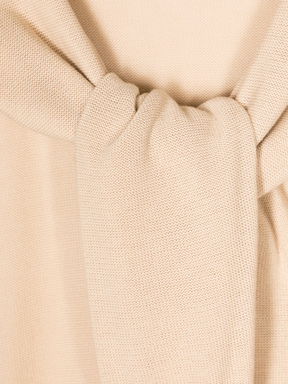 ribbed-edge cotton scarf - 2