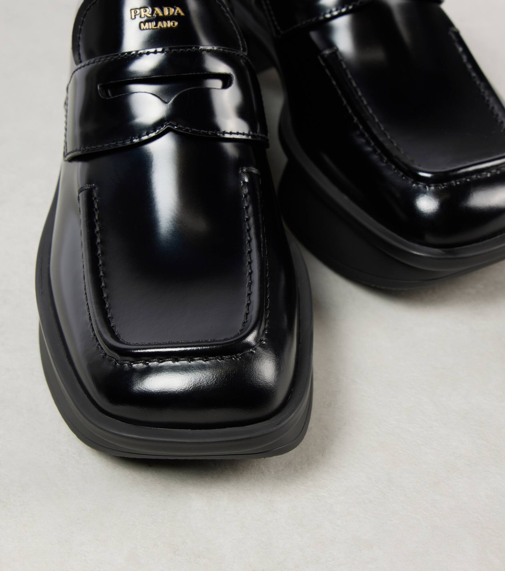 Equal leather penny loafers - 5