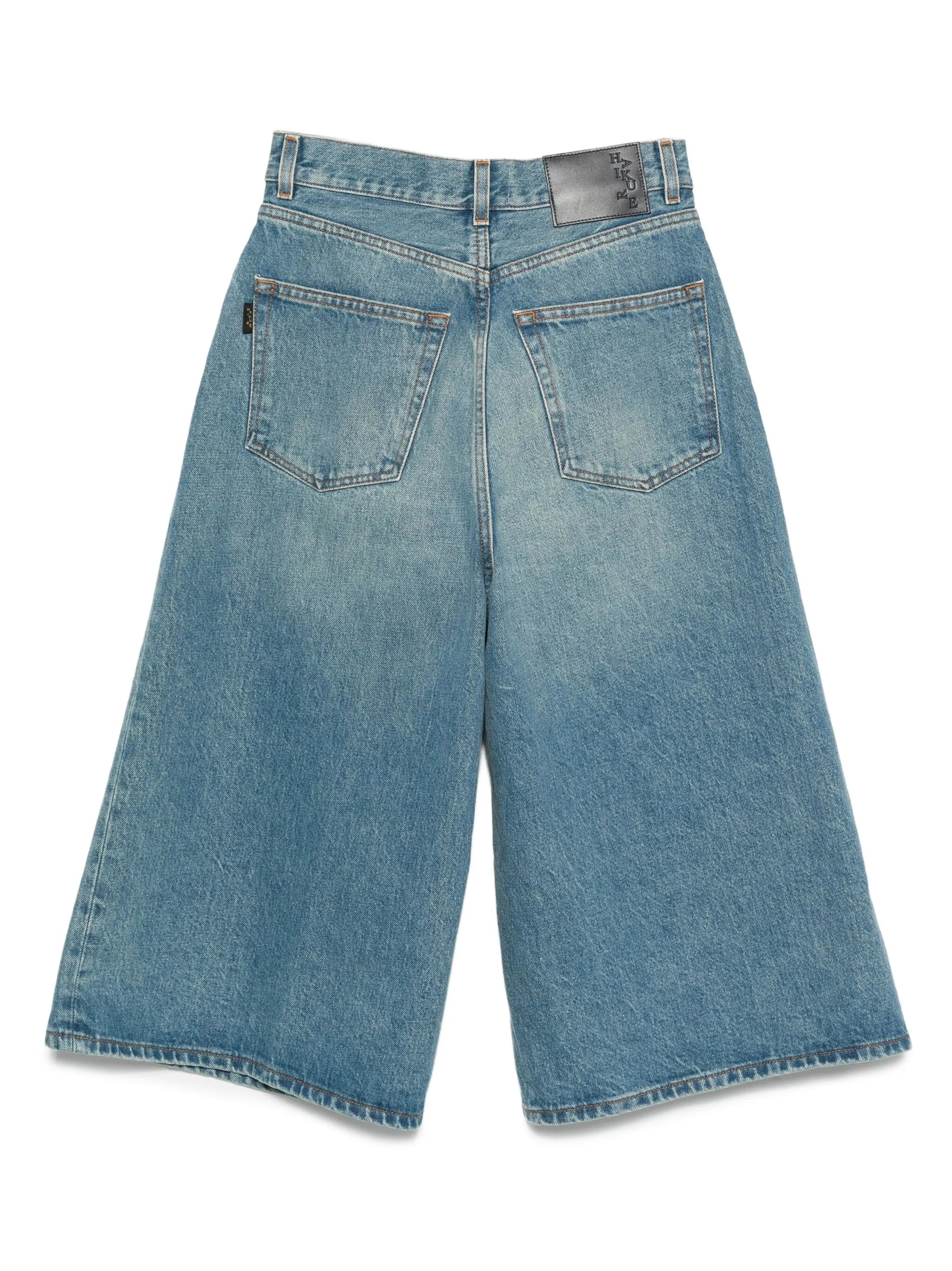 Haikure Cotton Denim Shorts - 5