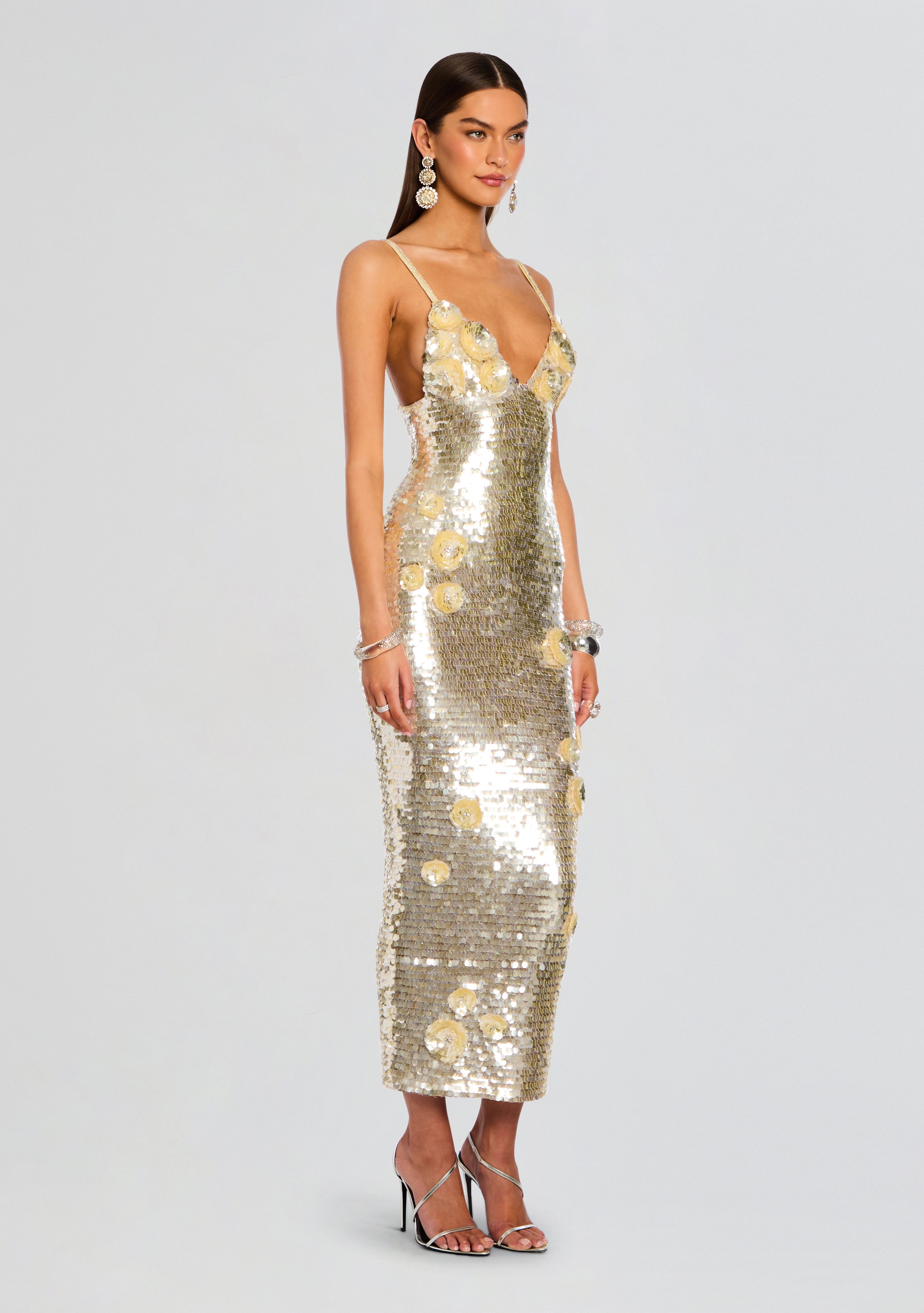 INES EMBROIDERED DRESS - 4