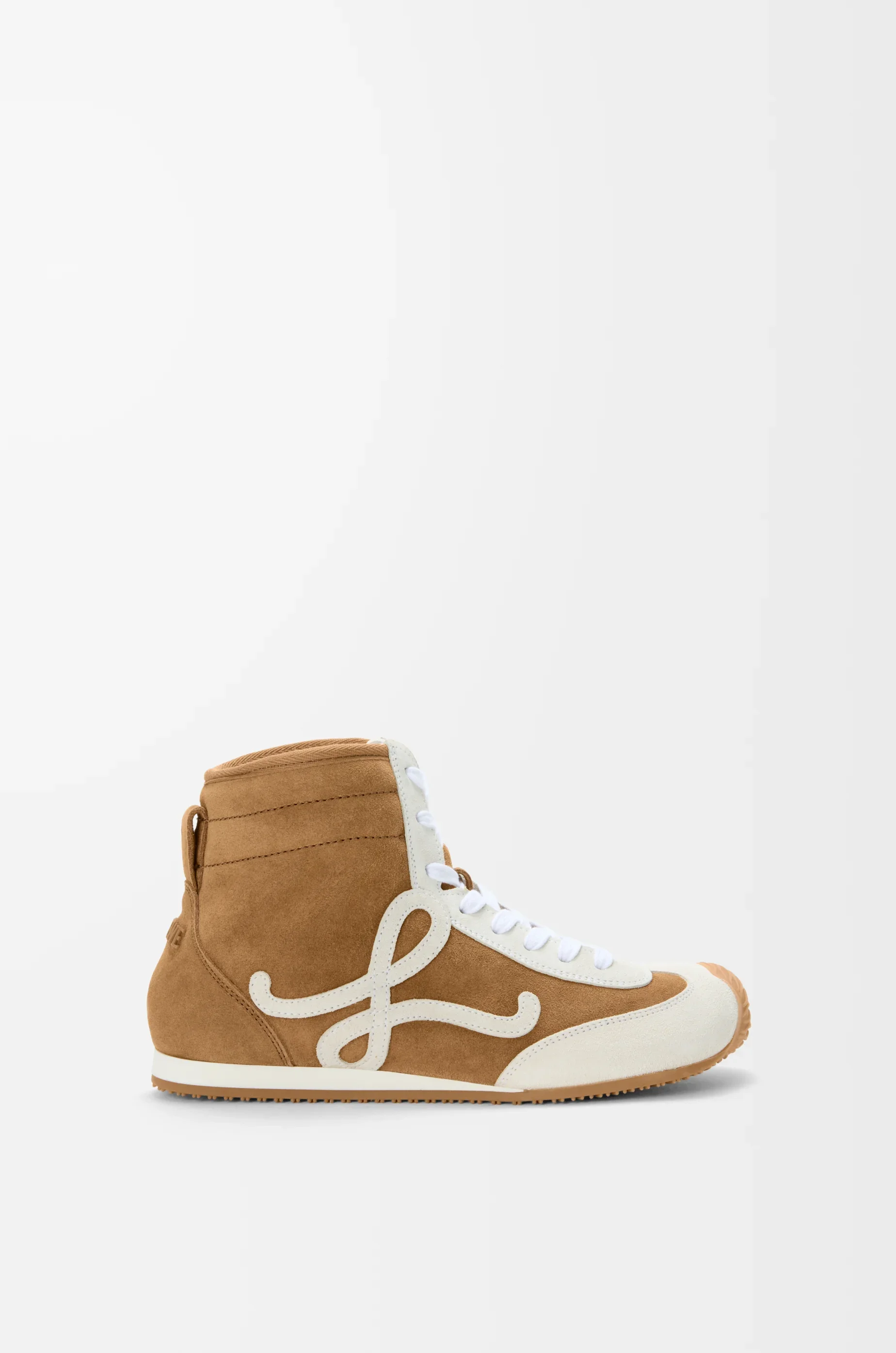 Ballet Runner 2.0 high-top in suede and shearling - 1