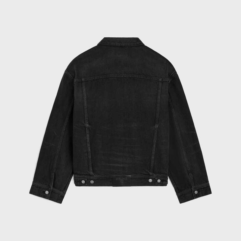 CELINE trucker jacket IN cotton denim outlook
