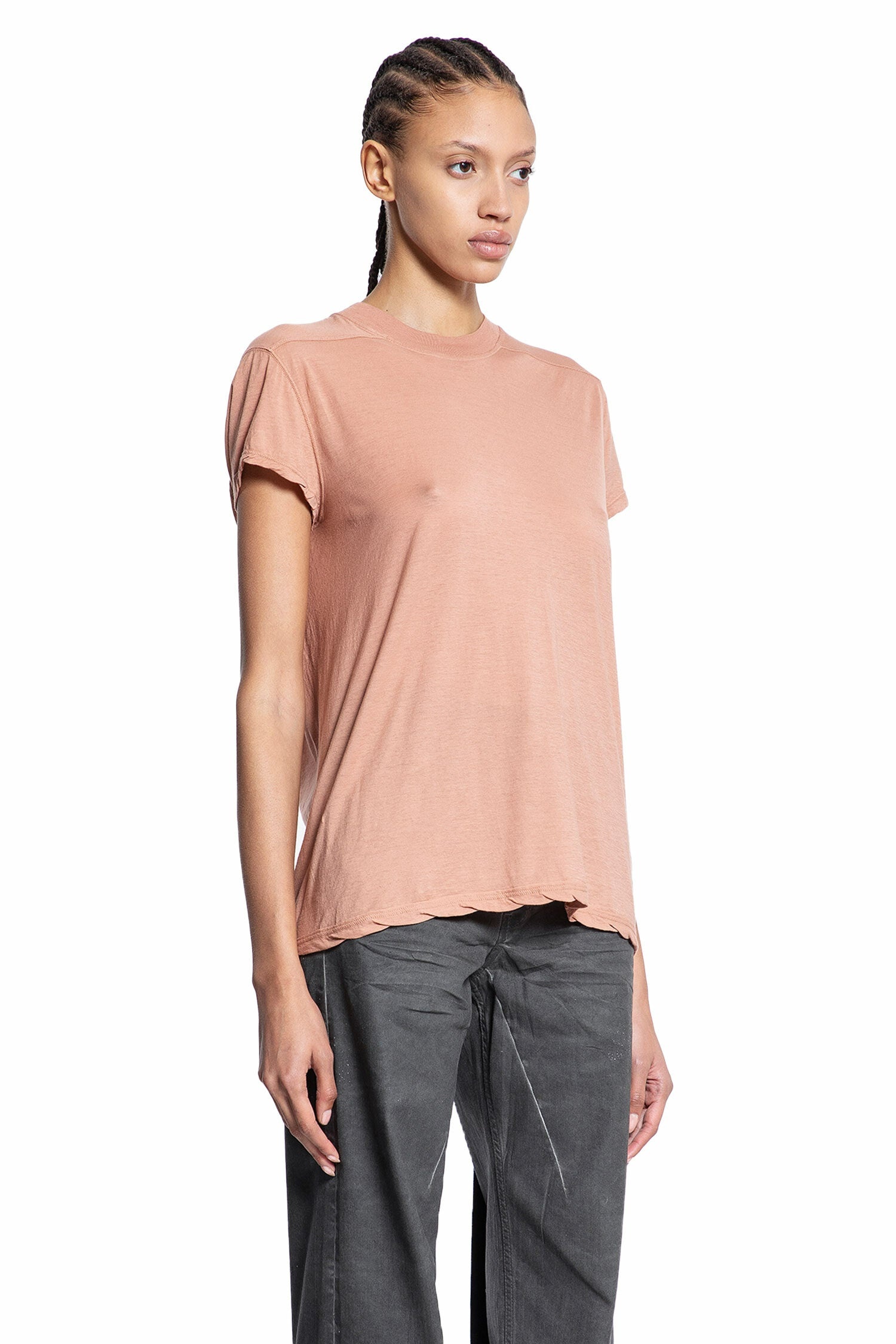 RICK OWENS WOMAN PINK T-SHIRTS - 2