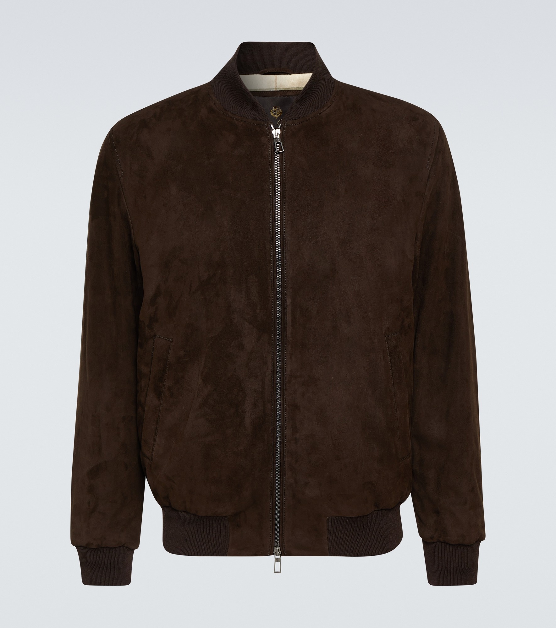 Suede bomber jacket - 1