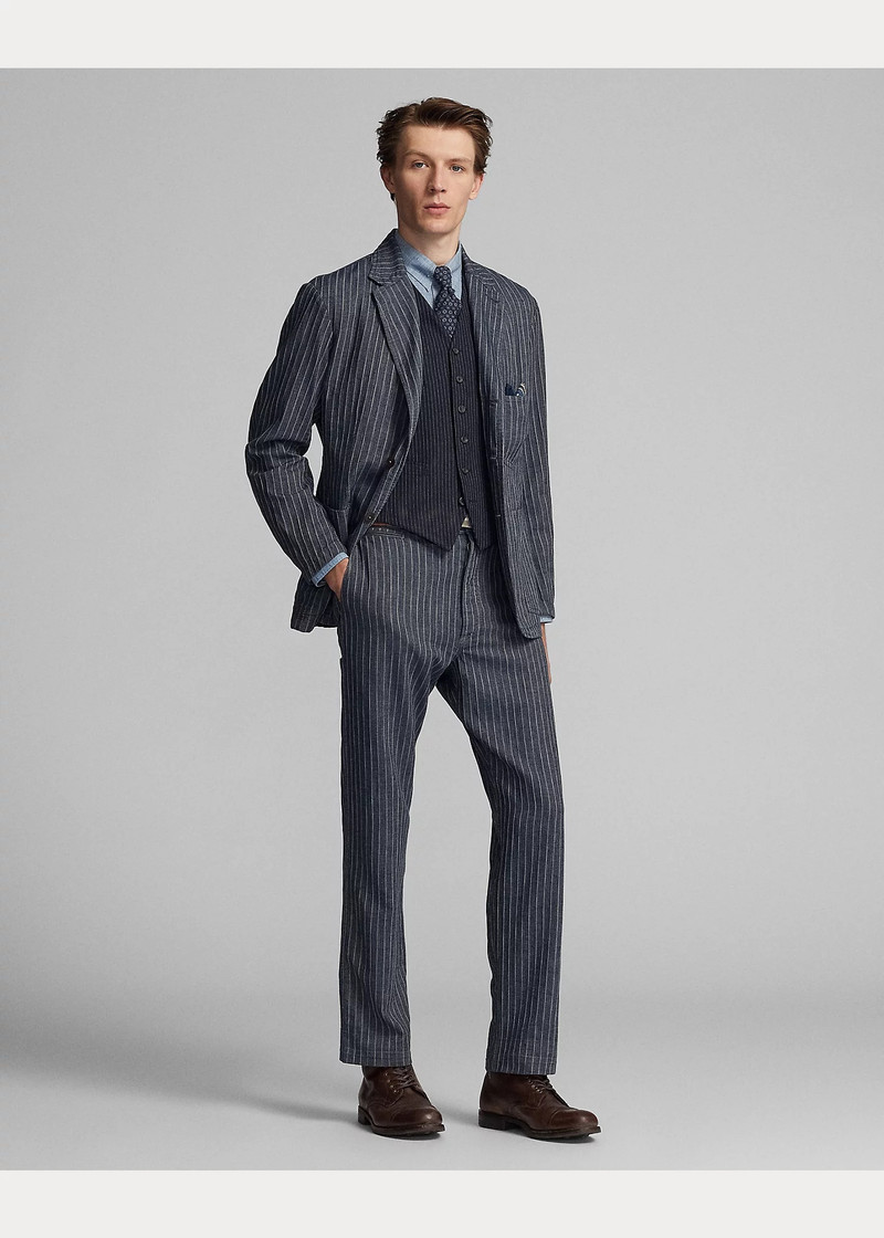 RRL by Ralph Lauren Striped Herringbone Officer’s Pant outlook