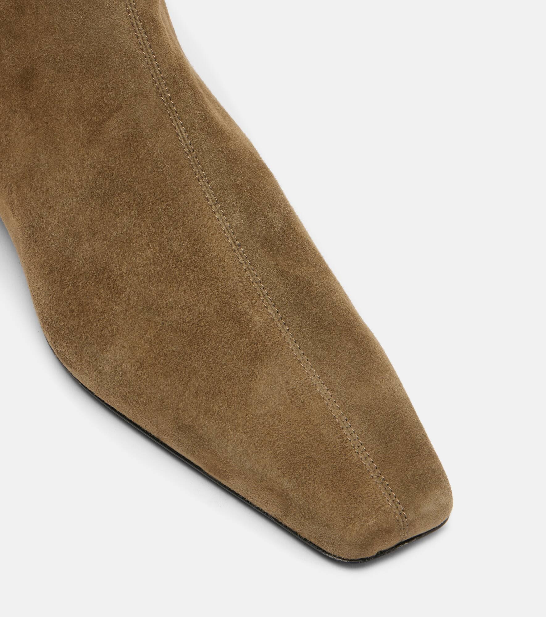 Suede ankle boots - 5