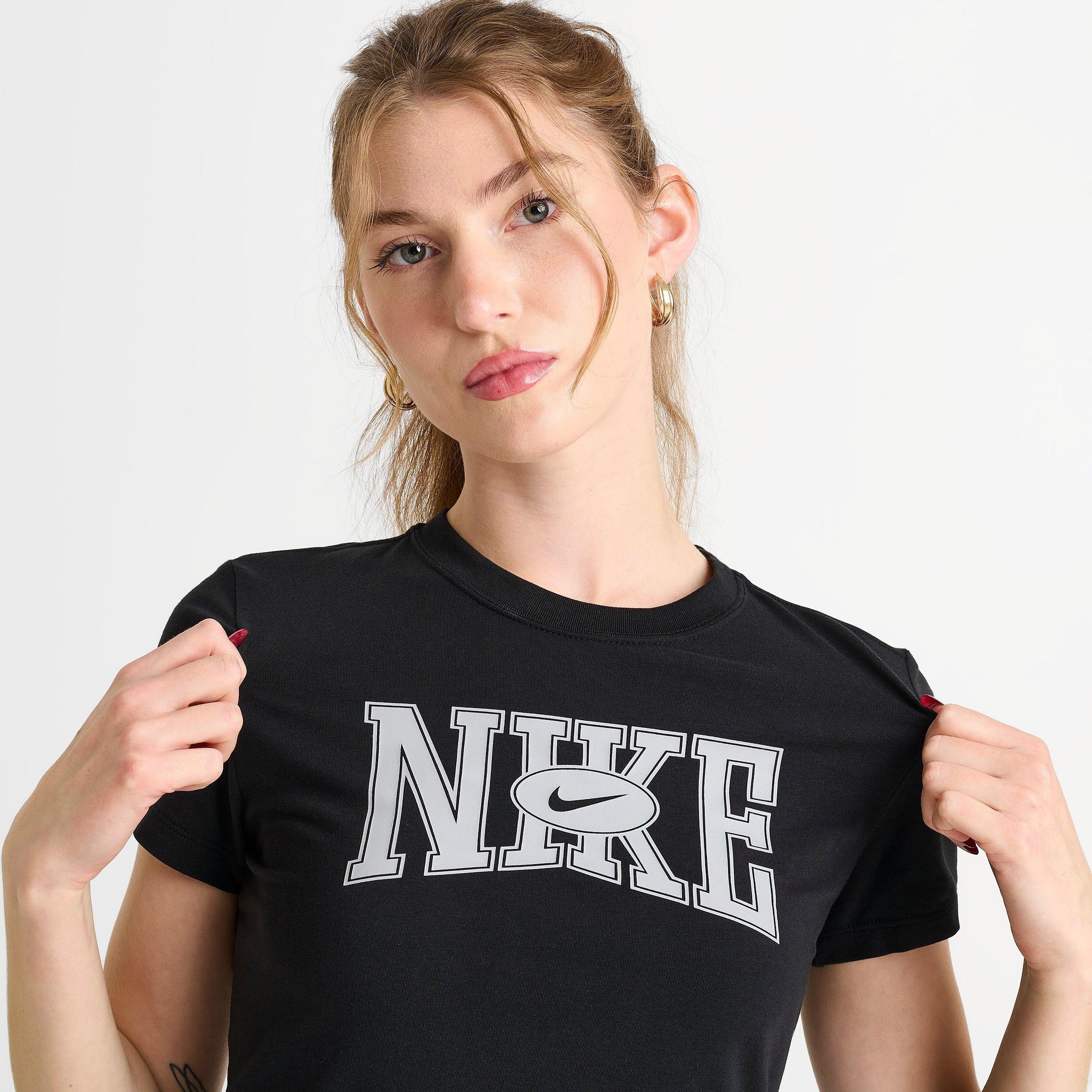 WOMEN'S NIKE SPORTSWEAR SLIM CROPPED T-SHIRT - 5