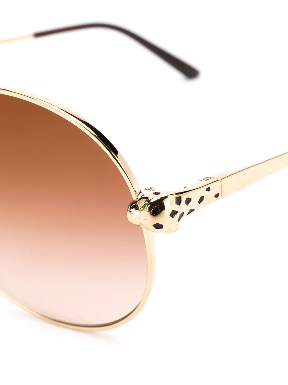 Panthère de Cartier aviator-frame sunglasses - 3