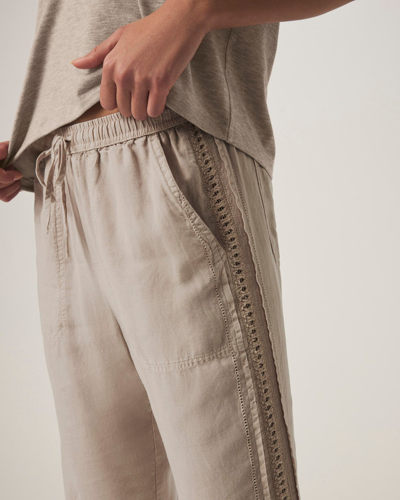 Splendid Angie Crochet Straight Leg Pant outlook