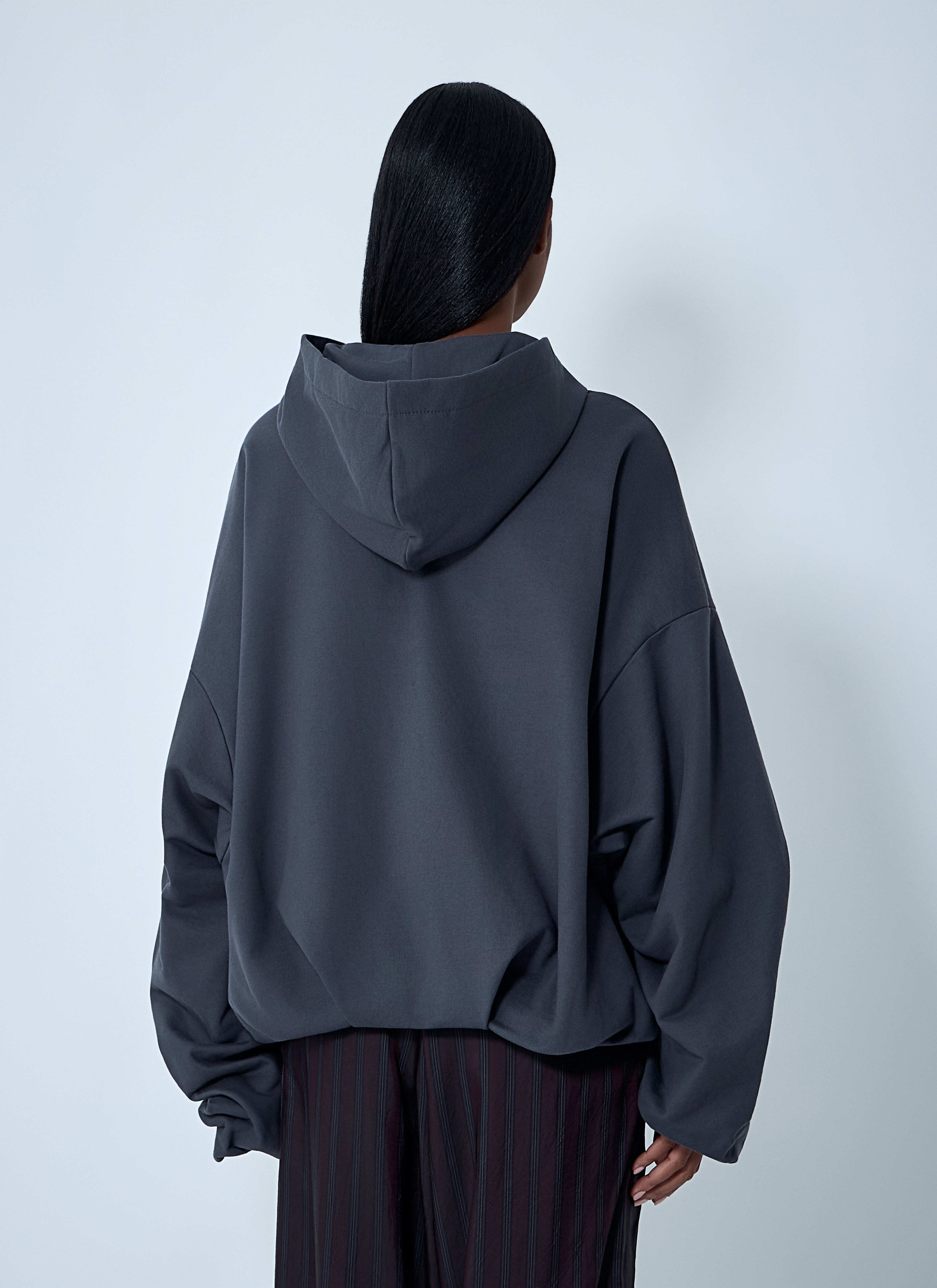 Dries Van Noten Women Hooded Cotton Sweatshirt - 4