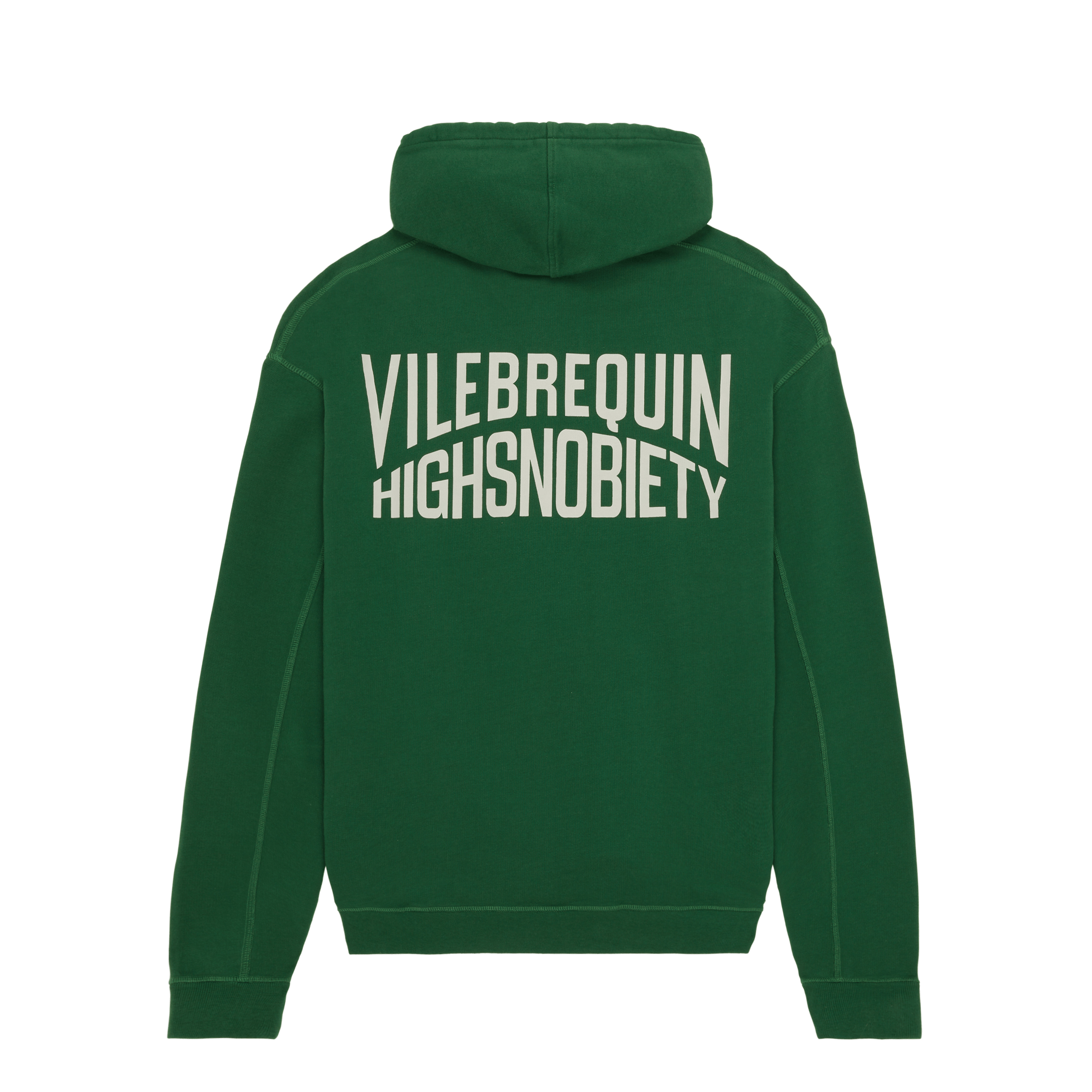 Men Cotton Hoodie Sweatshirt Solid - Vilebrequin x Highsnobiety - 2