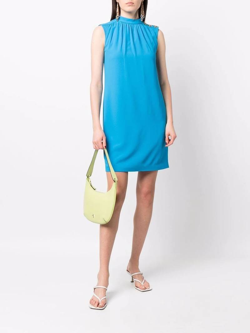 Moschino ruched shift dress outlook