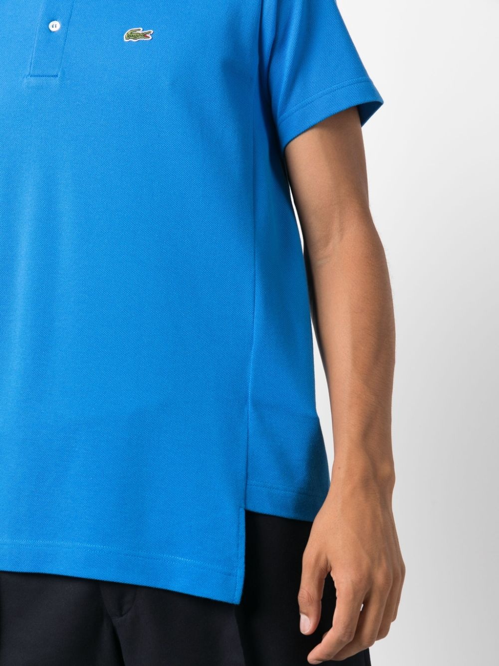 x Lacoste asymmetric cotton polo shirt - 5