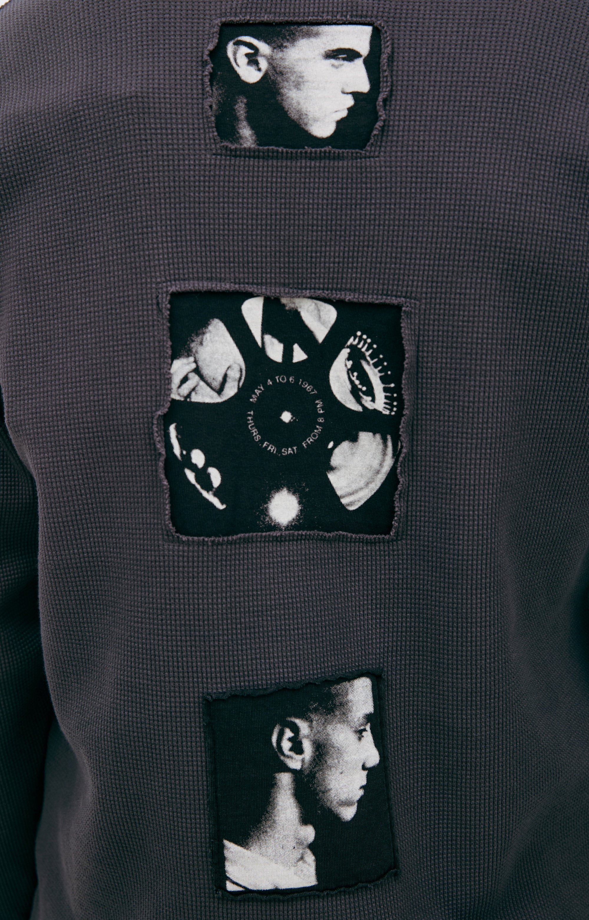GREY LONGSLEEVE WITH PATCHES - 5