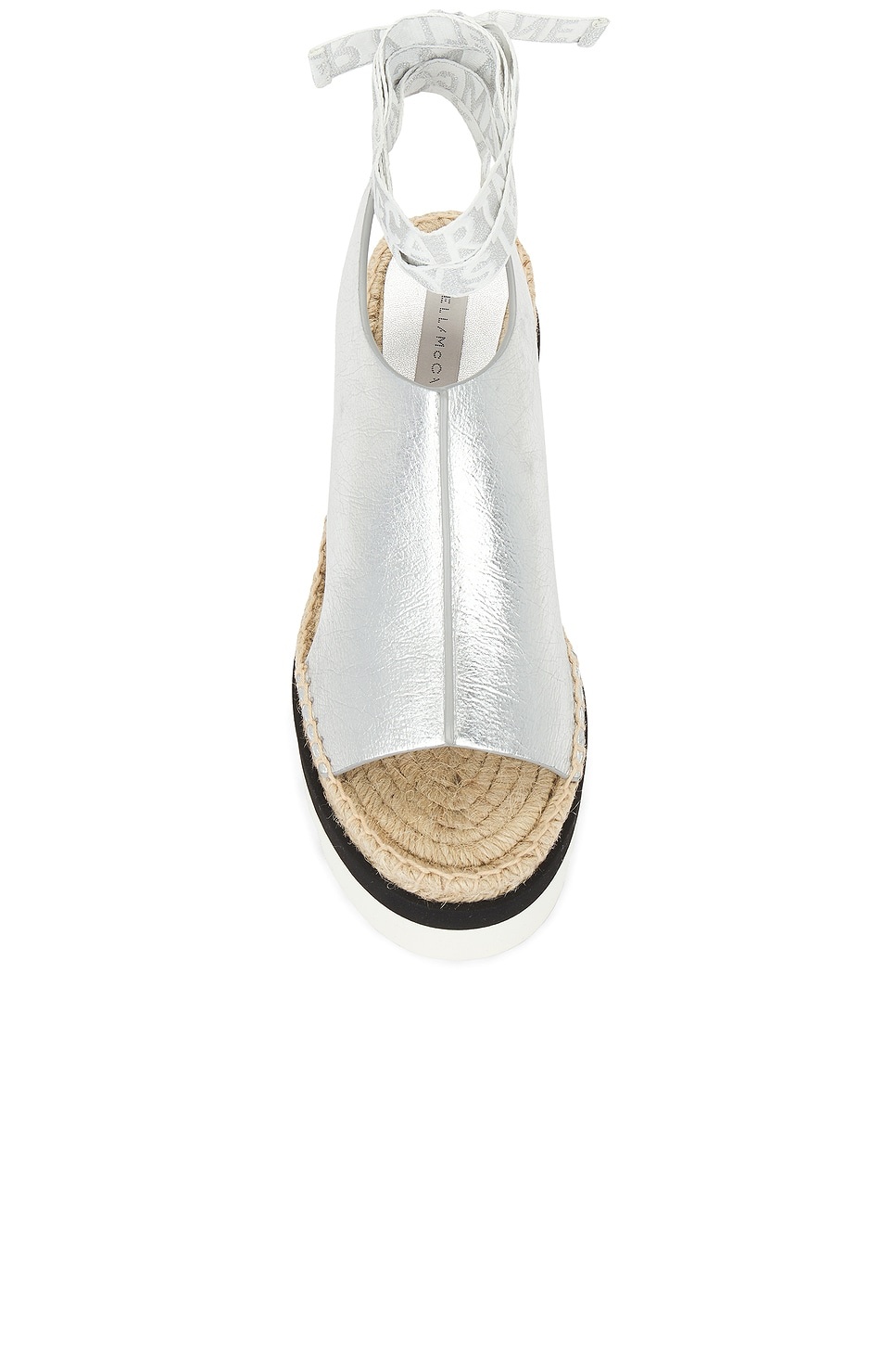 Gaia Wrinkly Metallic Sandal - 4