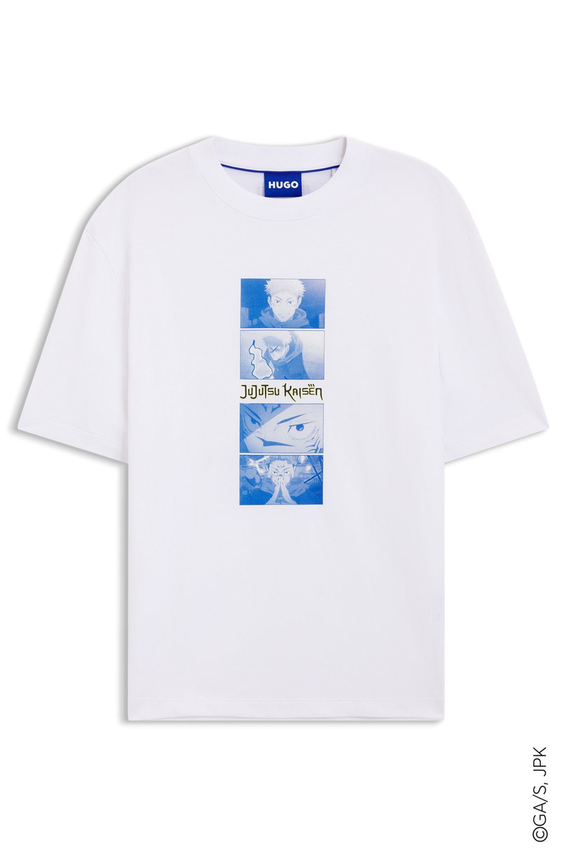HUGO X JUJUTSU KAISEN T-SHIRT WITH CHARACTER PRINT 1