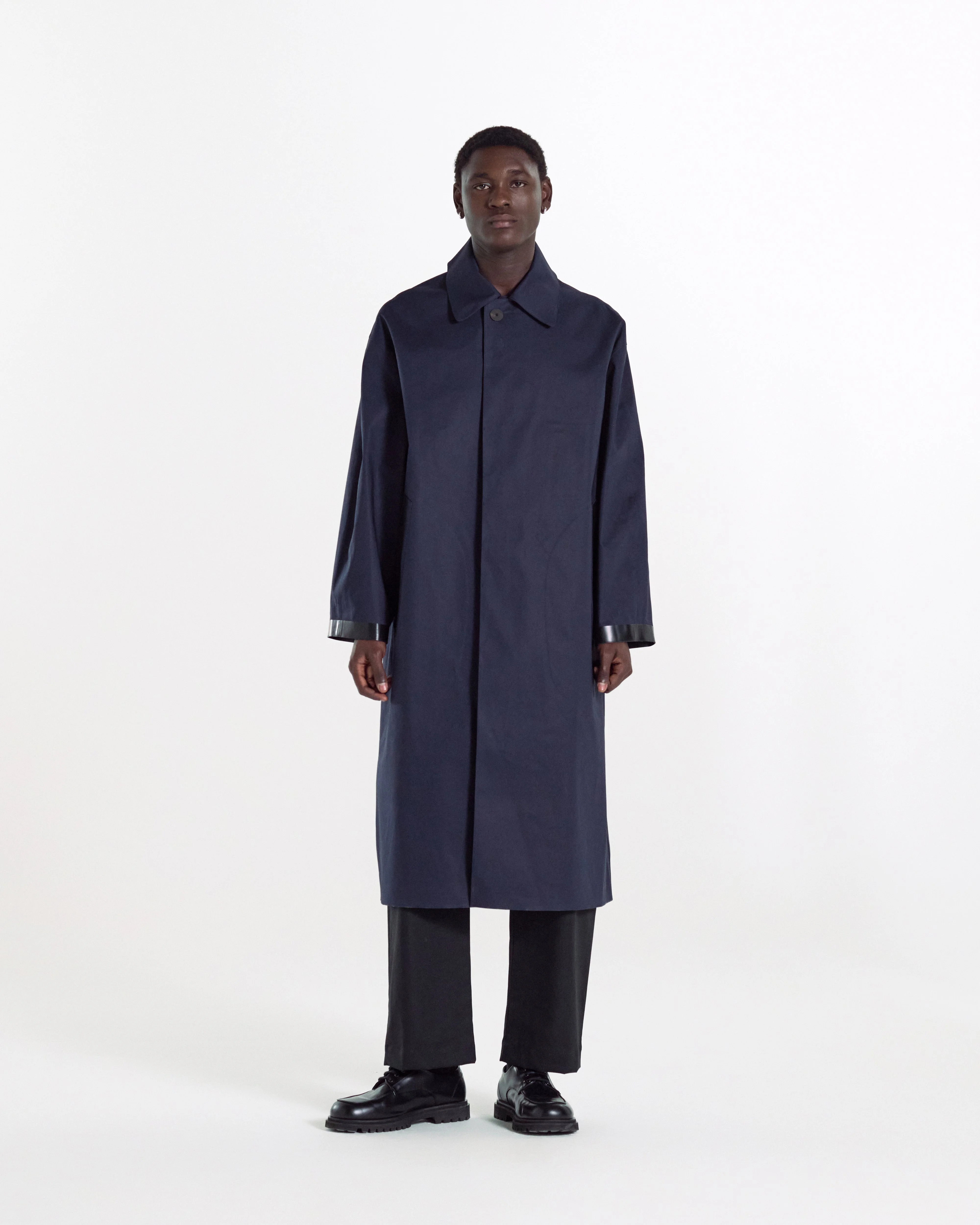 Ettrick Rubberised Long Coat - 1