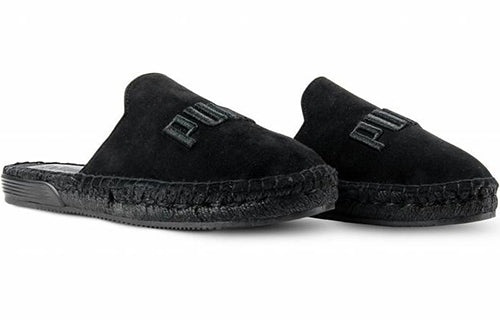 (WMNS) PUMA Fenty x Espadrilles 'Triple Black' 367685-01 - 3