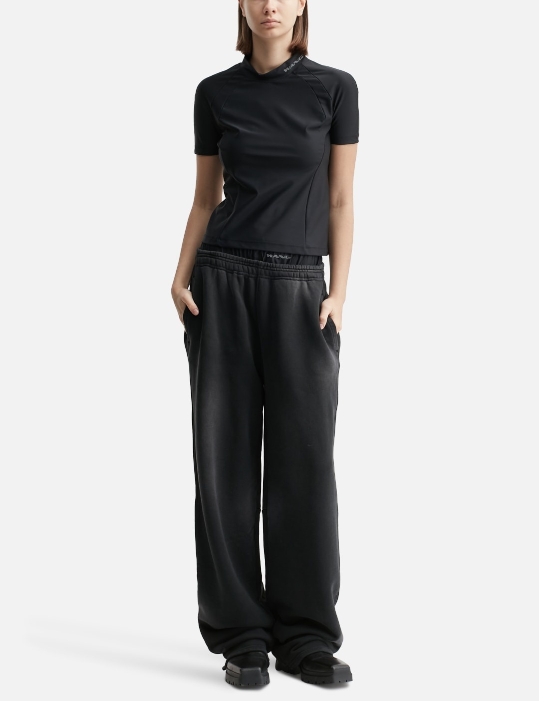 PRESTYLED BIKE SHORT SWEATPANTS - 4